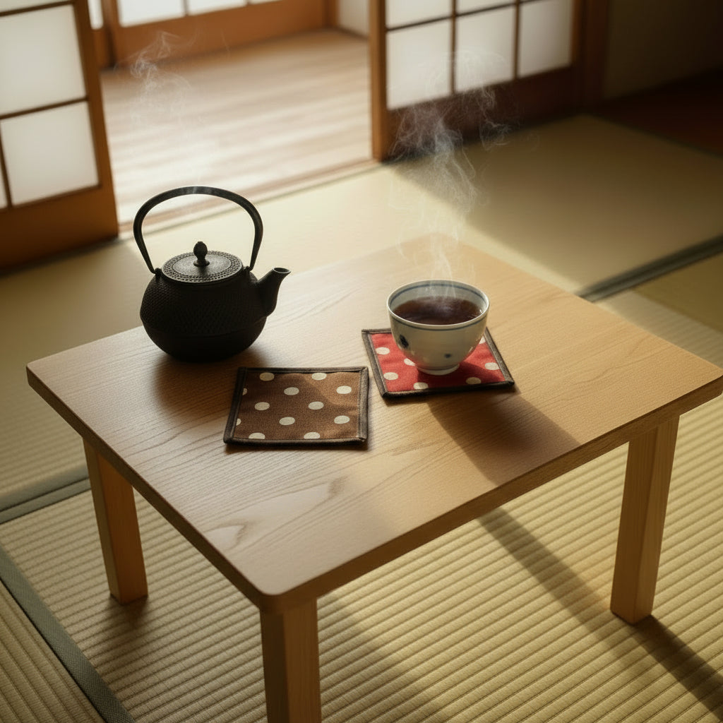 水玉防水茶杯墊