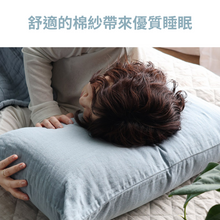 將圖片載入圖庫檢視器 三重紗枕頭套
