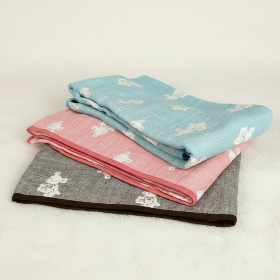 <SUPER SALE> BB/小朋友四重紗被 M碼