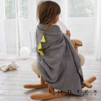 <SALE> 今治純棉小恐龍連帽浴巾 (Clearance）