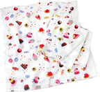 <2條優惠> 圖案紗布毛巾 浴巾