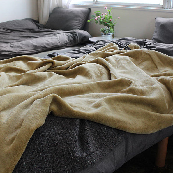 <SALE> 100%純棉毛毯 Cotton Blanket