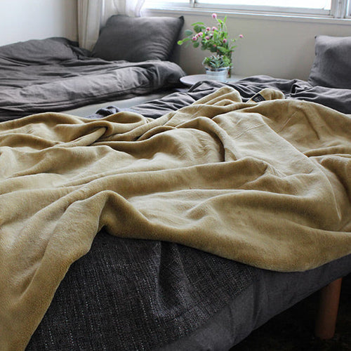 100%純棉毛毯 Cotton Blanket