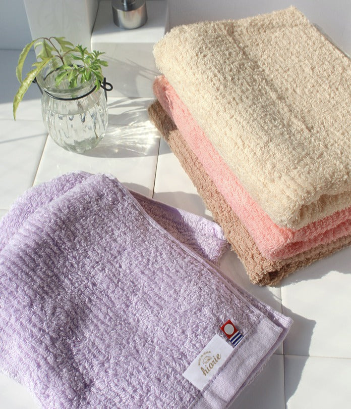 <2條優惠> 今治速乾細絨毛巾 面巾