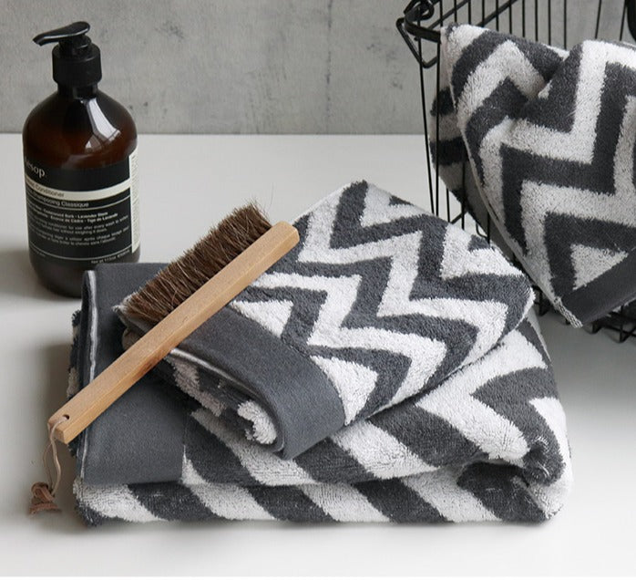 <2條優惠> 今治北歐風毛巾 手巾