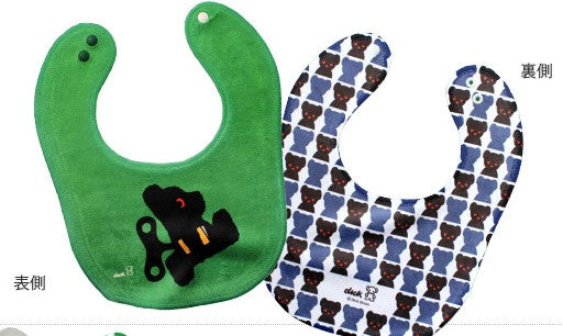 Black Bear繪本雙面口水肩