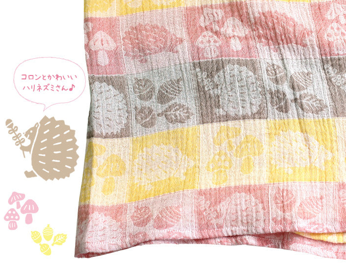 二重紗紗巾／包被